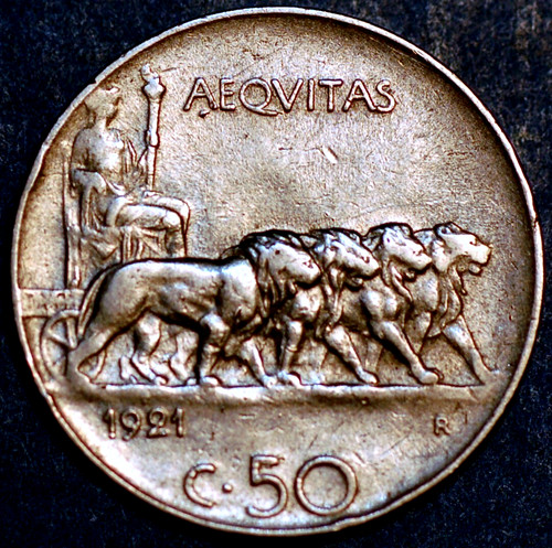 1921 italia centesimi - 1921,