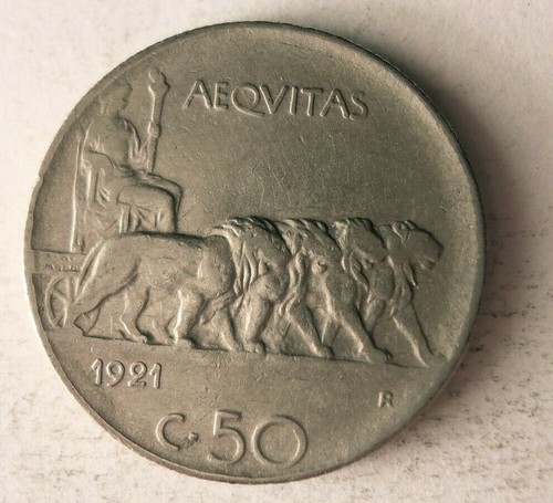 1921 italia centesimi - 50,