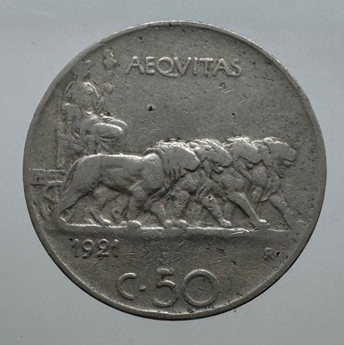 Regno italia 50 centesimi - -,