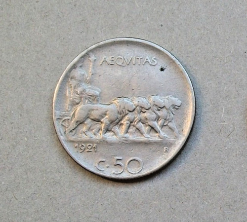 1921 rigato centesimi - 1921,