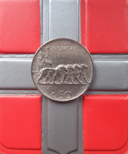 50 centesimi 1921 - ,