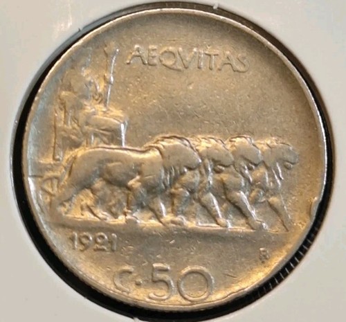 Italia centesimi 1921 - italia,