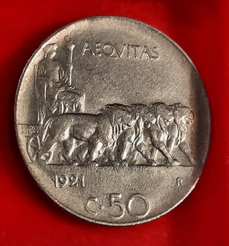 Centesimi 1921 leoni - 1921,