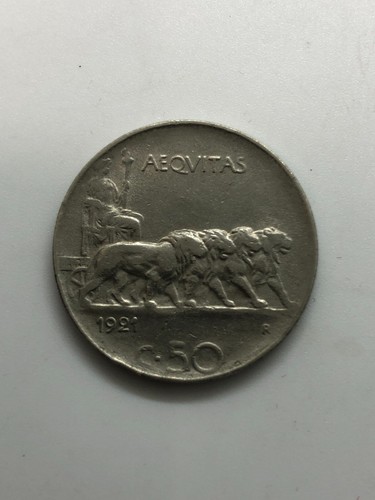 Centesimi leoni 1921 - leoni, c/