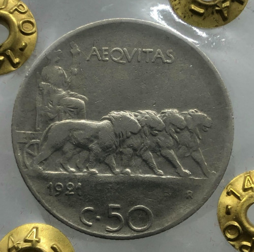 Centesimi leoni 1921 - leoni,