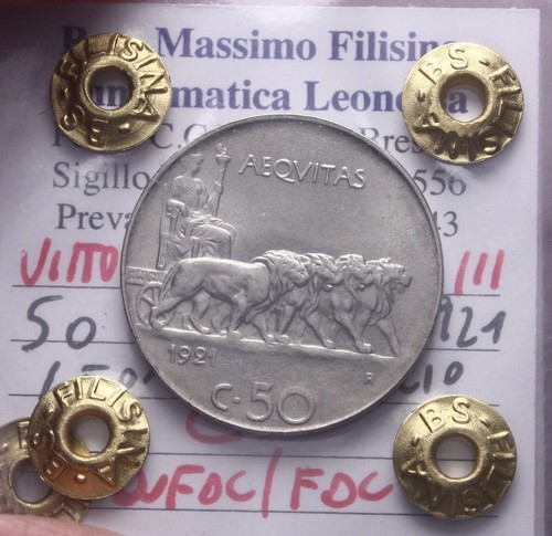 Veiii centesimi leoni - veiii, 50