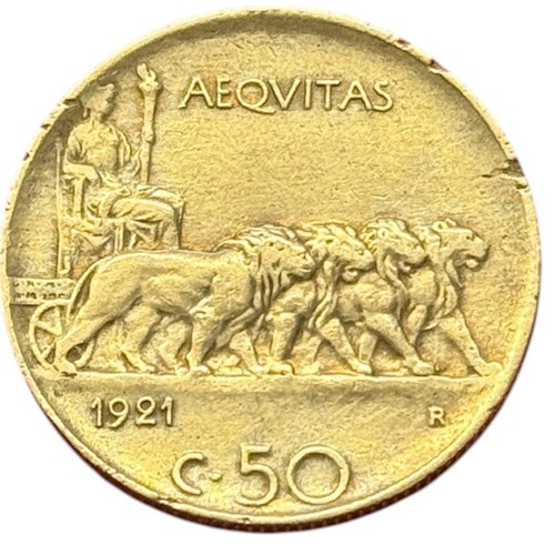 Centesimi 1921 leoni - -,