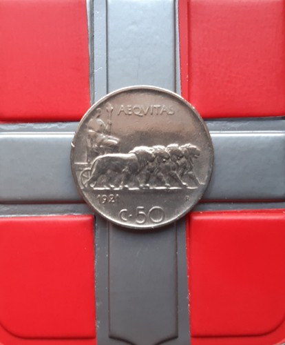 50 centesimi 1921 - centesimi,